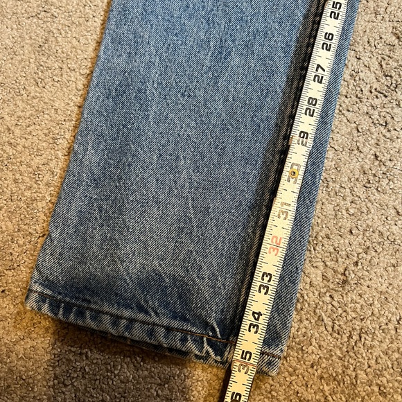 Vintage 1989 GAP Men’s Jeans W32 L36 Straight Leg Made in USA 100% Cotton - Picture 5 of 9